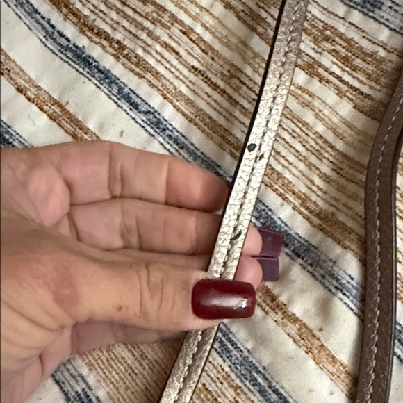 Coach Metallic Silver Crossbody Bag - Picture 7 of 13